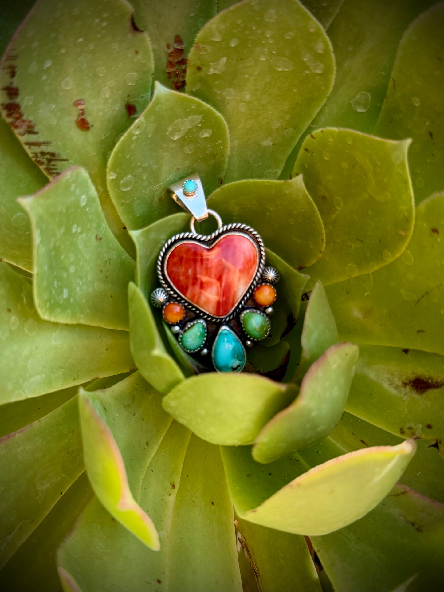Spiny Heart Necklace