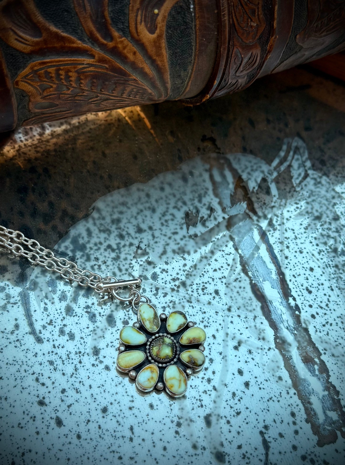 Palomino Flower Necklace