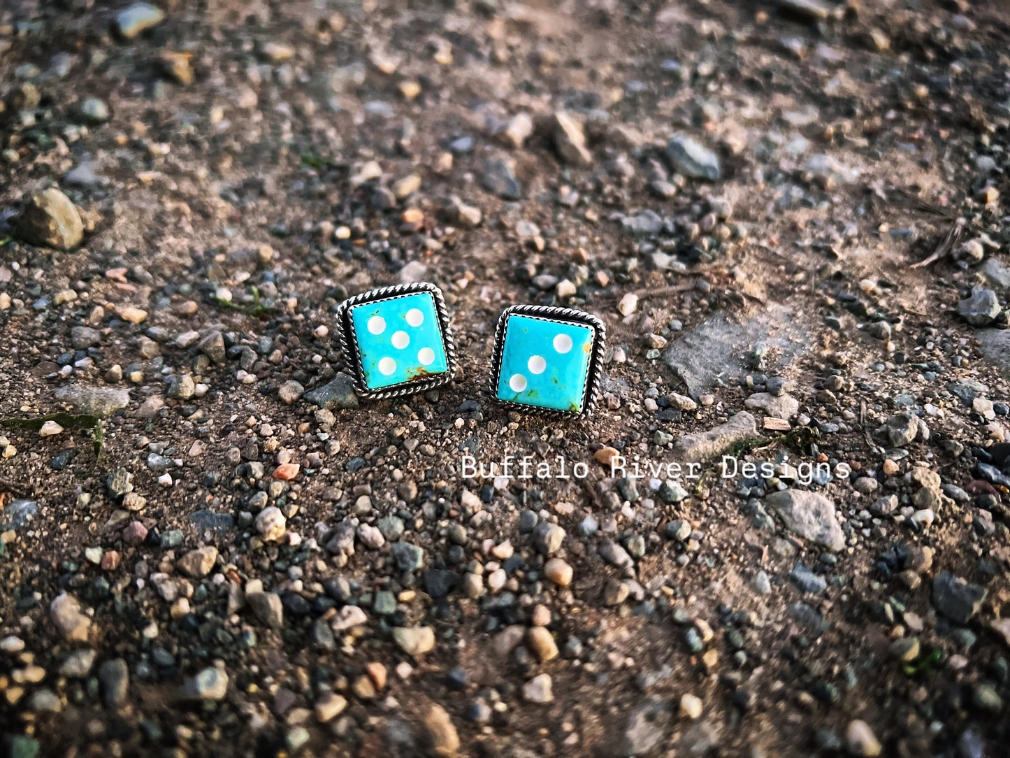 Sonoran Gold Dice Earrings
