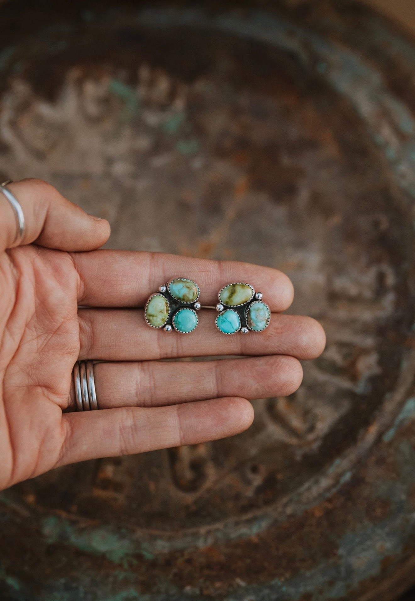 Sherbert Cluster Earrings #2