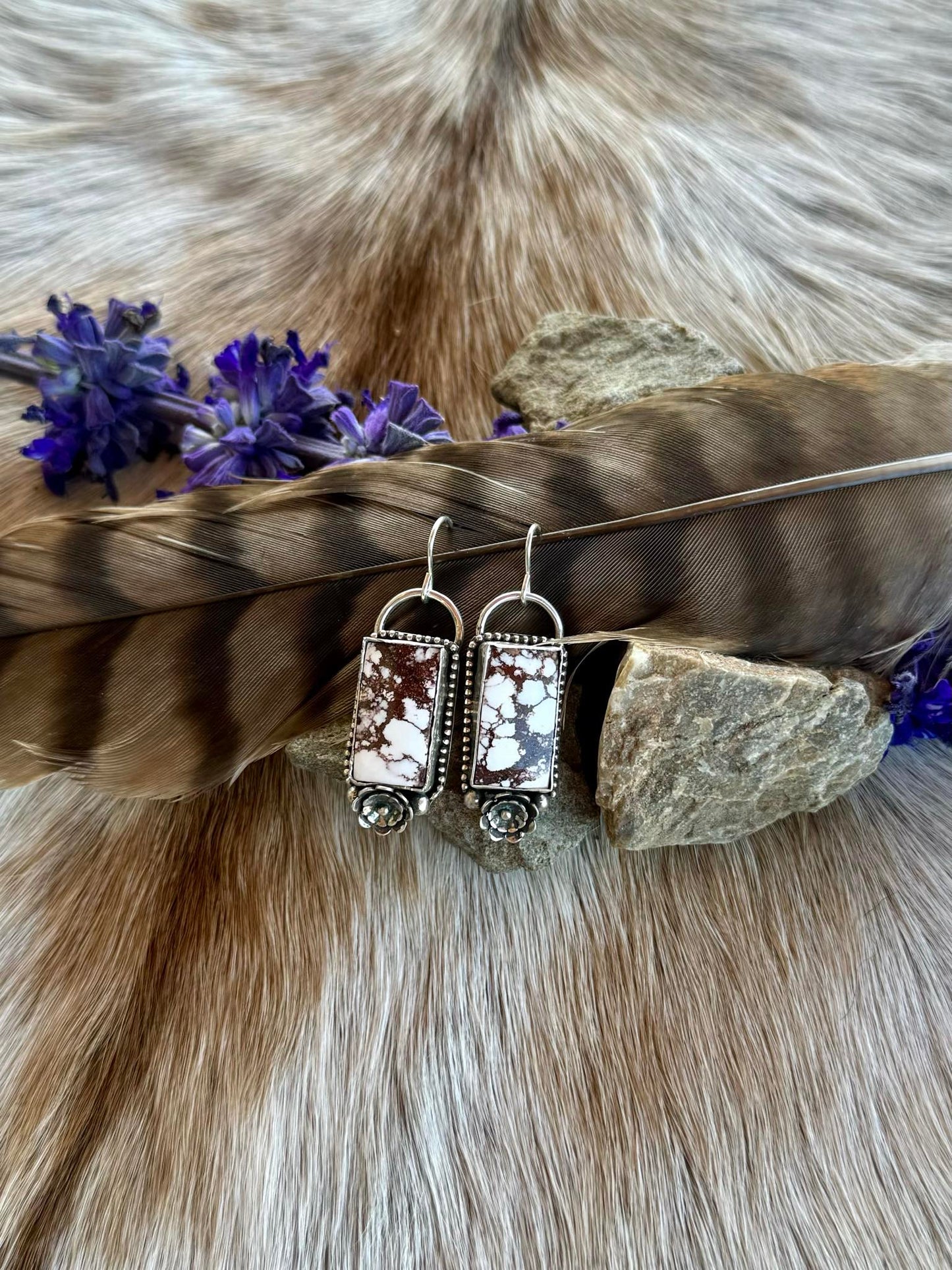 Wild Horse Floral Earrings