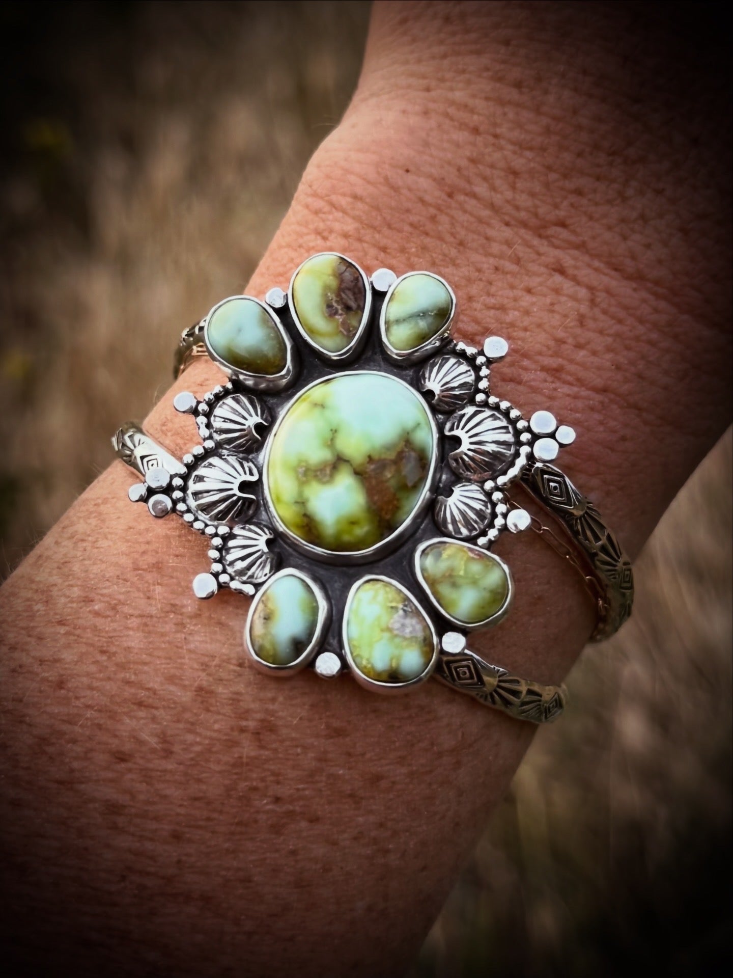 The Twisted Thistle Cuff