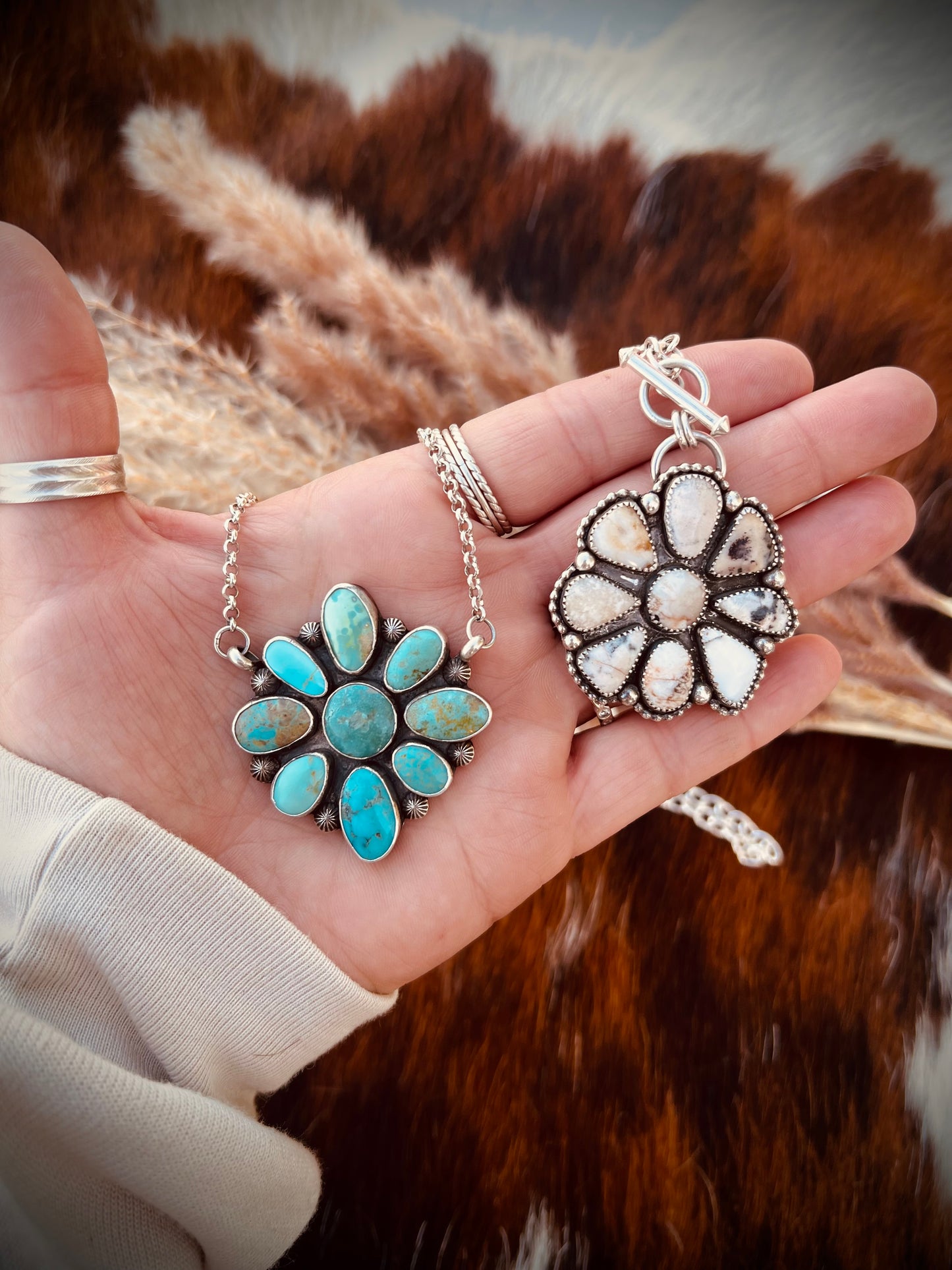Kingman Flower Necklace