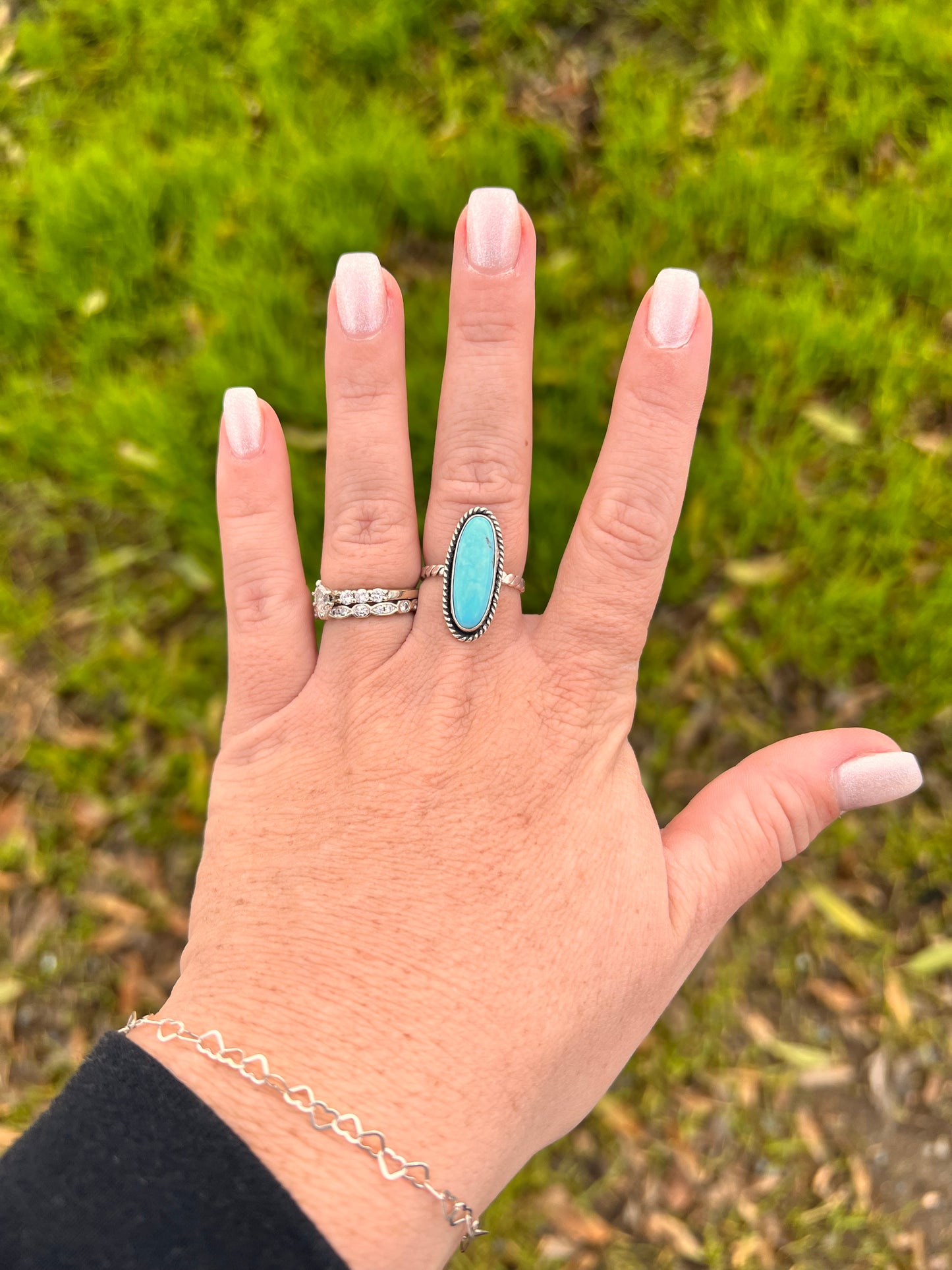 Kingman Turquoise Ropers Ring