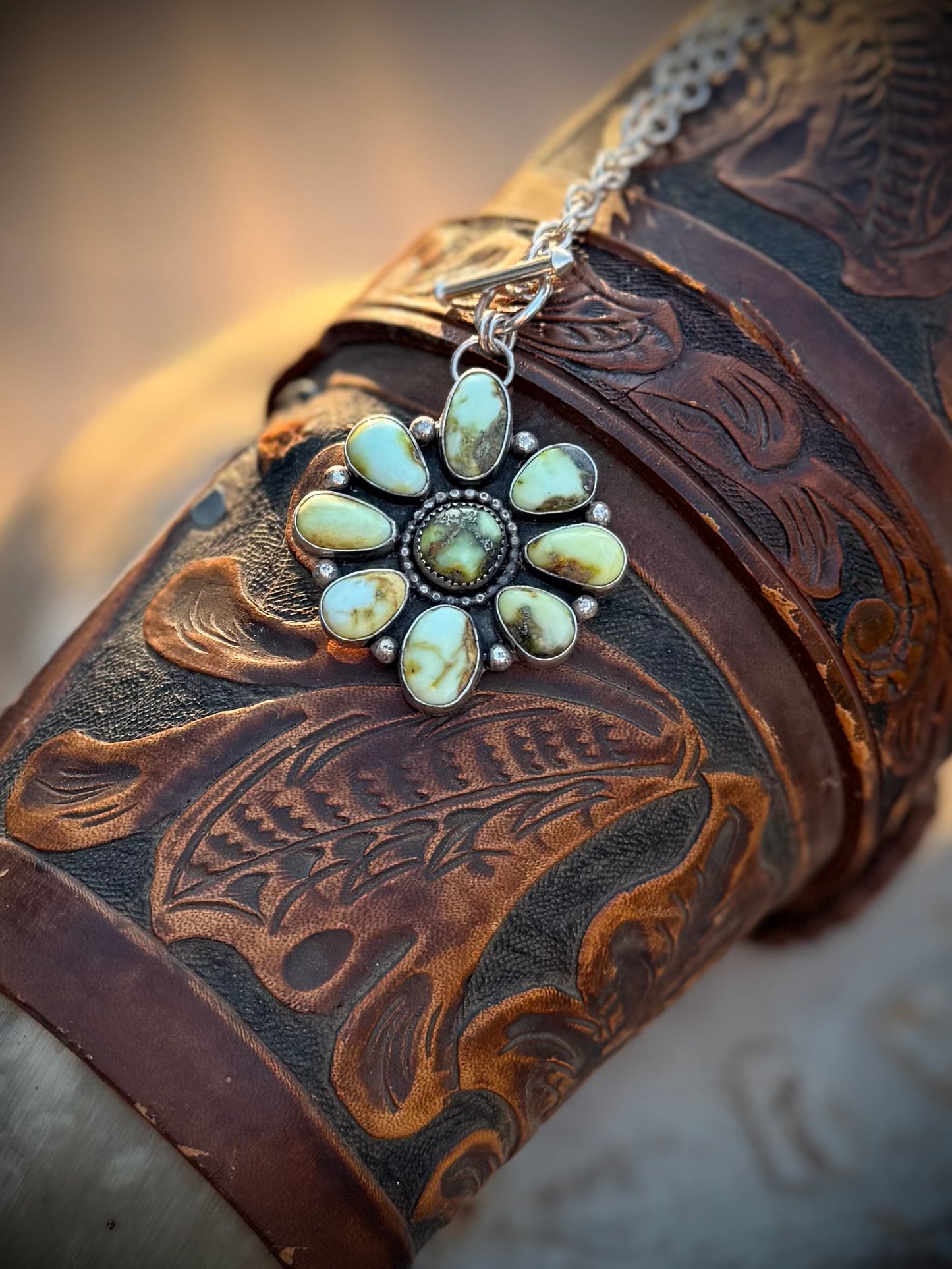 Palomino Flower Necklace