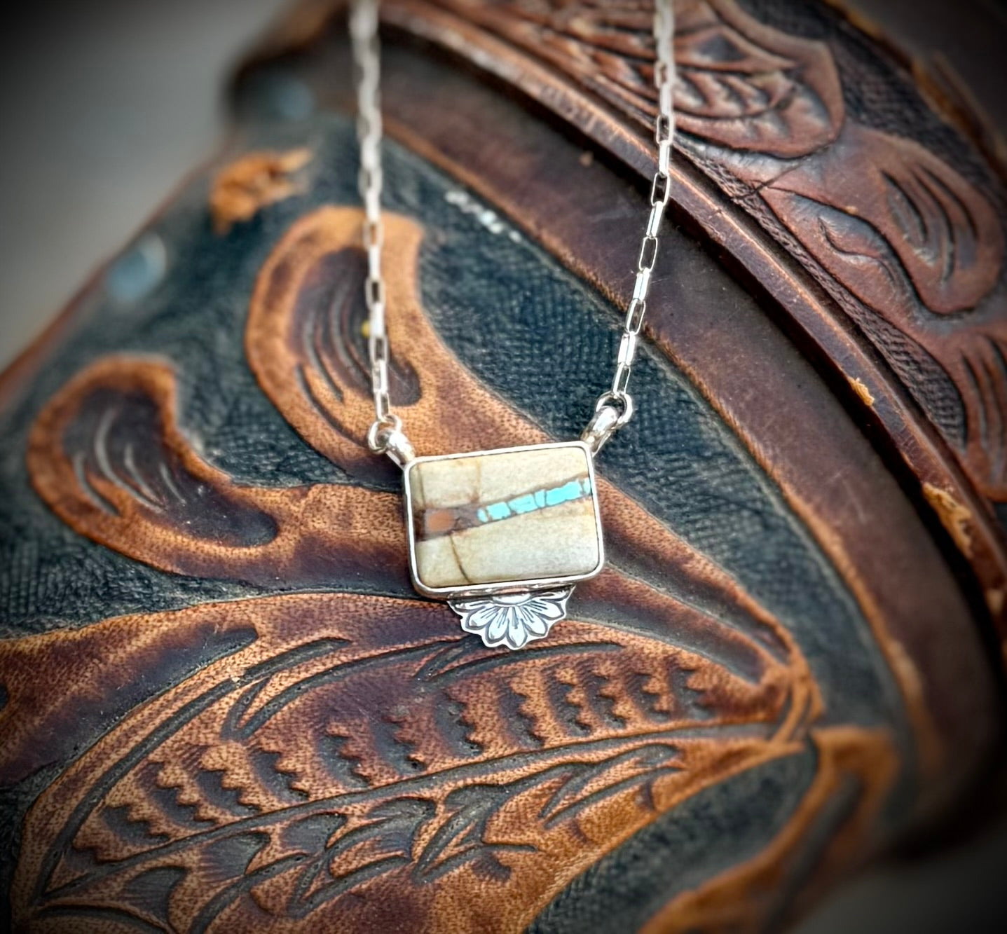 Dainty Royston Ribbon Bar Necklace