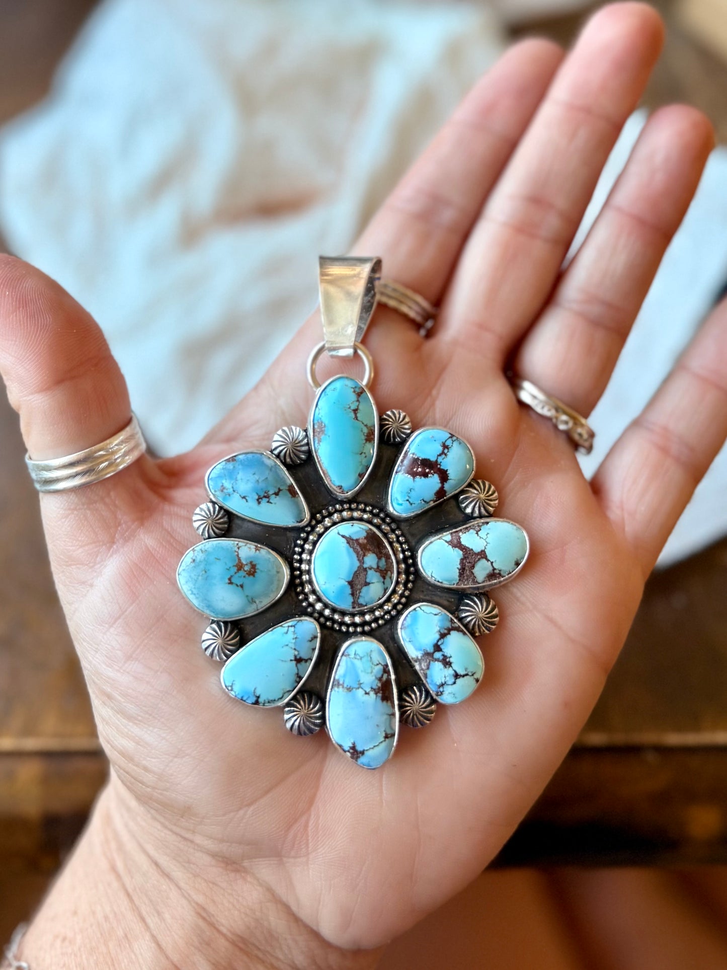 Golden Hills Statement Pendant