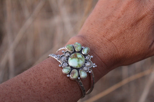 The Twisted Thistle Cuff