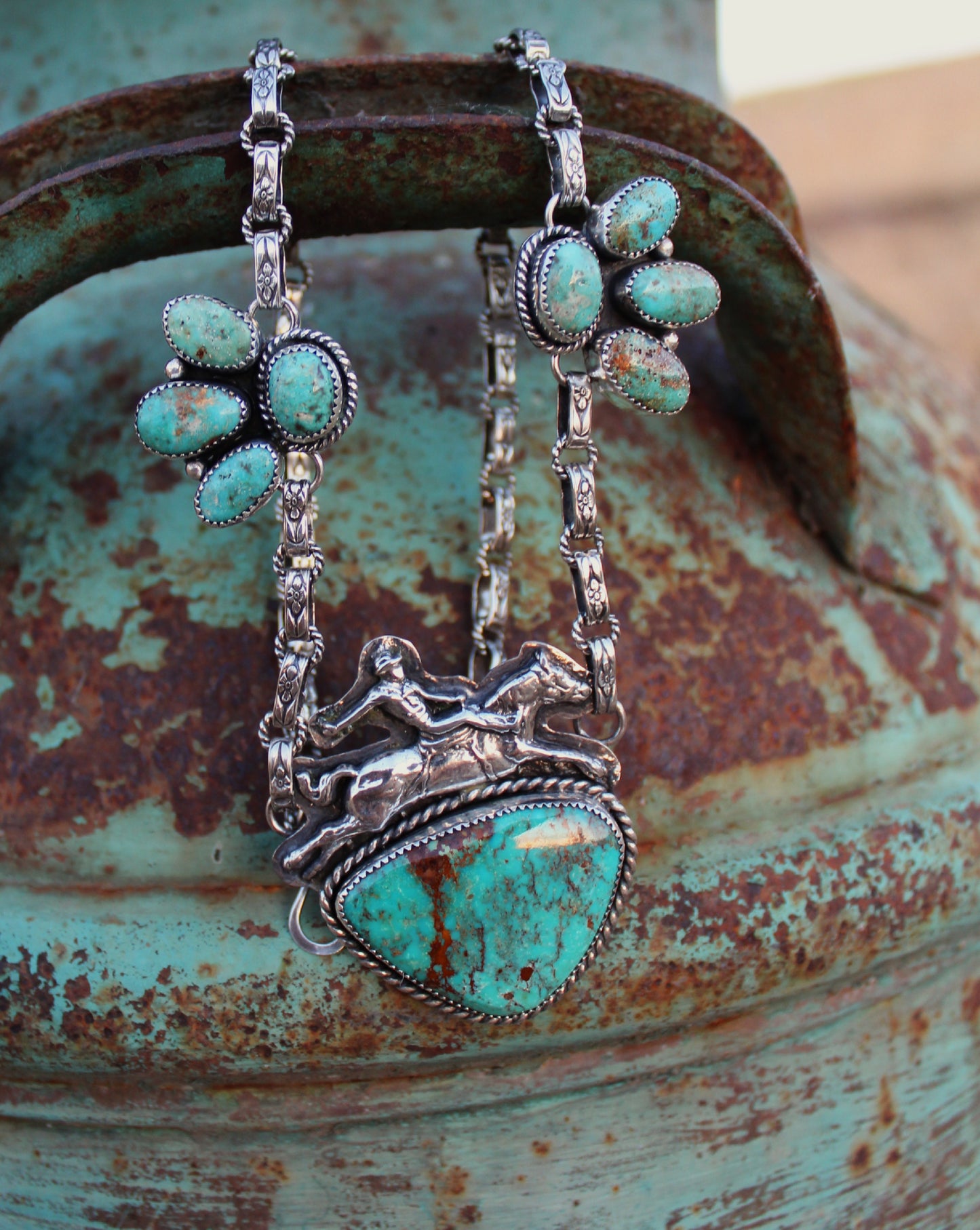 Let Her Buck Statement Necklace