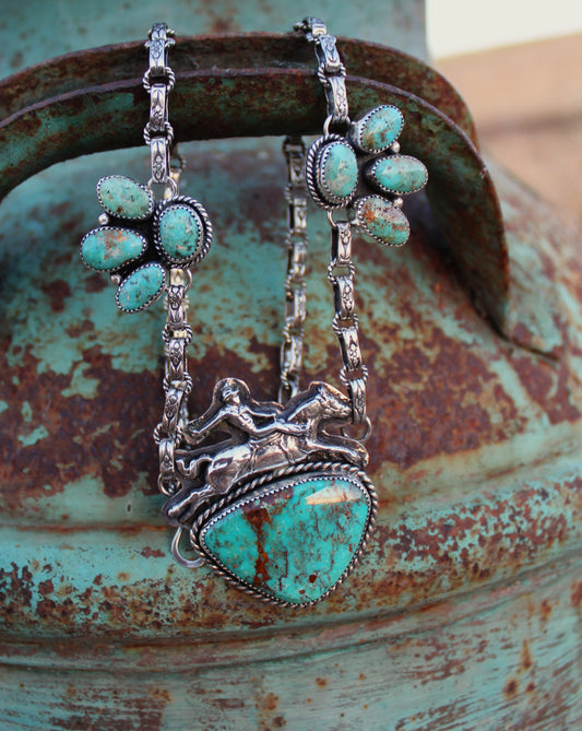 Let Her Buck Statement Necklace