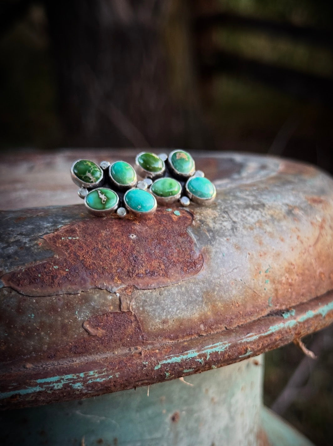 Sonoran Gold Cluster Earrings