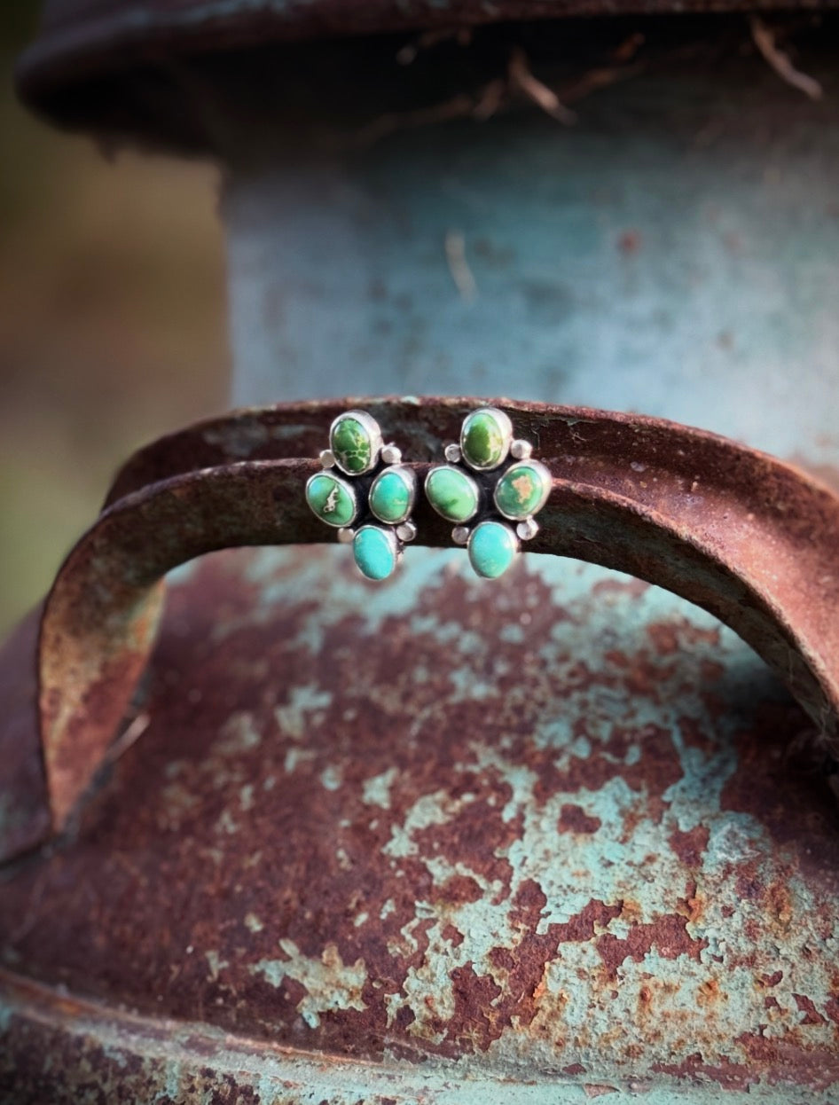 Sonoran Gold Cluster Earrings