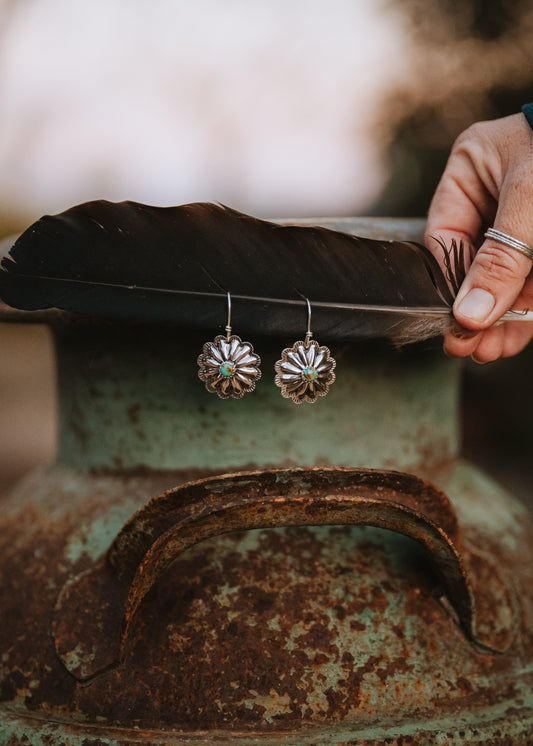 Dangly Concho Earrings #2